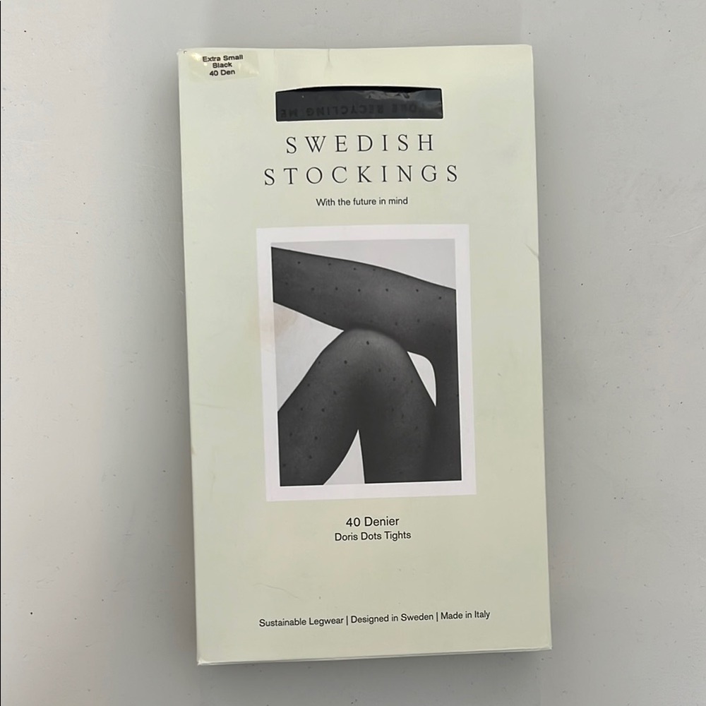 Black Polka Dot Tights